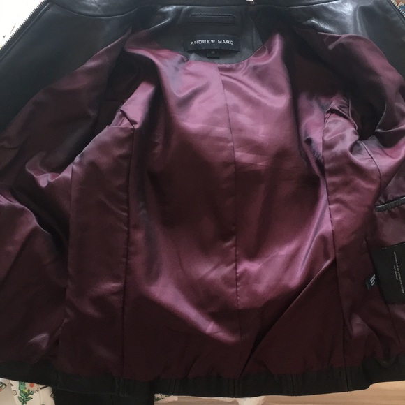 Real leather jacket xs by Andrew Marc - Picture 8 of 8